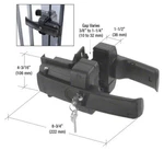 Lokk-latch Black Magnetic Gate Lock, Dual Rekeyable Heavy-duty Outdoor Use. Fixed Price $159.21.