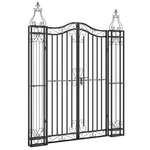 Garden Gate Ornamental Fence With Bolt Hinge Trellis Wrought Iron Vidaxl. Fixed Price $253.99.
