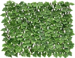 Expandable Faux Ivy Fence Privacy Screen Stretchable Artificial Hedge Single Sid. Fixed Price $64.83.