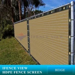 Ifenceview 8'X3'-8'X50' Beige Uv Privacy Screen Mesh Fabric Garden Outdoor. Fixed Price $37.99.