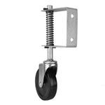 4" Rubber Gate Caster Wheel, 110LBS Spring Loaded Swivel Fence Wit.... Fixed Price $37.56.