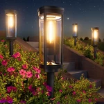 Bitpott Bright Solar Pathway Lights Outdoor, 8 Pack, Warm White. Fixed Price $83.79.
