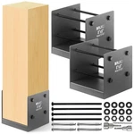 Stainless Steel 8 X (actual: 7.5") Deck Post Base, Anchor Brack.... Fixed Price $190.81.