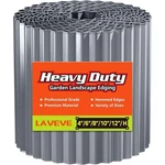 Durable Metal Garden Edging Corrugated Design Hemmed Edges Versatile Landscaping. Fixed Price $20.94.