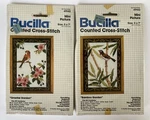 Bucilla Counted Cross Stitch Oriental Garden Bamboo Mini Picture Kit Set. Fixed Price $24.99.