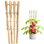 Taoskai 16" Bamboo Trellis For Climbing Plants, 16''-10 Pack, Brown. Fixed Price $20.39.