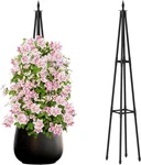 4FT Obelisk Trellis For Climbing Plants Outdoor, 16MM Rust-proof Extra Thickened. Fixed Price $30.82.
