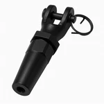 Black T316 Stainless Steel Cable Railing Welded Fork Terminal 1/8" -. Fixed Price $12.99.