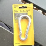 Everbilt Spring Link 3/8 X 3-1/2 Zinc Plated Hook 554 414. Fixed Price $30.00.