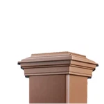 Trex 4-IN Composite Deck Post Cap Saddle Brown. Fixed Price $17.92.
