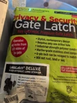 Lokklatch Deluxe Series Gate LLD3KA Privacy And Security Key Lockable. Fixed Price $72.25.
