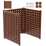 Privacy Fence Panel Pcs Outdoor Air Conditioner Trash Can Screens 33"X37". Fixed Price $99.45.