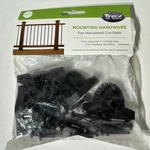 Trex Horizontal Railing Cut Rails Mounting Hardware Kit New Nos Black Pbkenhzbkt. Fixed Price $23.99.
