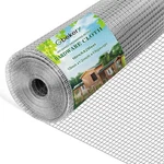 Gbekery Hardware Cloth 1/2 Inch 16IN X 19 25FT, Silver. Fixed Price $38.99.