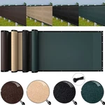 Privacy Fence Screen Mesh Cover Garden Yard 4' 5' 6' 8' Black Green Beige Brown. Fixed Price $54.89.