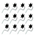 12 Pcs Wood Post Screw-in Corner Bracket With Insulator Anchors. Fixed Price $21.31.