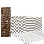 Joysfit Expandable Willow Trellis For Climbing Plants Wood Color. Fixed Price $37.35.