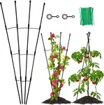 Afanecho 2-PACK Garden Trellis For Climbing Plants, Rustproof Aluminum-clad Supp. Fixed Price $10.99.