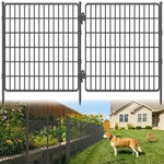 Rydiza 3-PLY No Dig Garden Fence Animal Barrier With 32" (h), Carbon Black. Fixed Price $153.99.