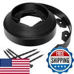 Gotgelif No Dig Landscape Edging Border, 2'' Tall 40FT Garden Kit With 60. Fixed Price $55.09.