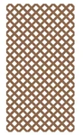 Veranda Garden Vinyl Lattice 4 Ft X 8 California Redwood Resist Discoloration. Fixed Price $54.69.