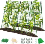 2 Pack Cucumber Trellis, Garden For Climbing Plants Outdoor, A-frame. Fixed Price $54.99.