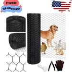 19GA Chicken Wire 36INX150FT, Fencing, Garden Fence, Metal Poultry. Fixed Price $117.57.