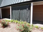 Sun Screen Shade Knitted Privacy Fencing Fabric Black 60% 6' X 100' Roll. Fixed Price $90.00.