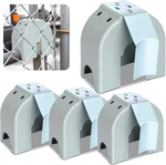 Poly Cantilever Gate Roller Covers W/ Brackets Fits 3" 4" 6-5/8 4-PACK. Fixed Price $59.99.