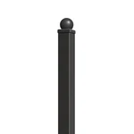 Aleko Black Galvanized Steel Fence Post For Diy 5.5 X Feet. Fixed Price $59.00.