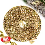 Senkeyfe 1/4" G80 Tow Chain 25FT With Clevis Grab Hooks 3300 Lbs. Fixed Price $53.99.