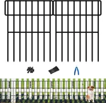 Animal Barrier Fence, 25 Panels No Dig 27FT(L) X 17IN(H) Dog Fencing Rabb. Fixed Price $91.95.
