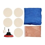 9PCS Car Glass Polishing Kit, Windscreen Scratch Remover & Repair Set. Fixed Price $18.35.