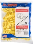 New Fi-shock Iry-fs Bag Of (25) Screw-on Rod Fence Post Insulators. Fixed Price $8.99.