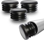 Prescott Plastics 1" (25.4MM) Outer Diameter Ribbed Hole Plugs, Round Bl. Fixed Price $18.90.