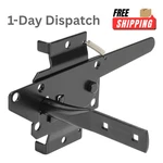 Self Locking Gate Latch Heavy Duty For Wooden Fence Post Mount Gravity Lever. Fixed Price $25.57.