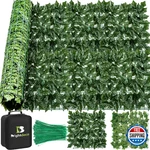 Bdusxyz Artificial Ivy Privacy Fence Screen 40X120IN Hedges Wall Faux Uv. Fixed Price $42.79.