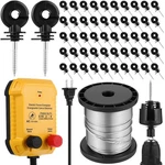 Electric Fence For Preventing Animals Intruding 2 Mile 110VAC 0.15 Joule Elec.... Fixed Price $74.01.