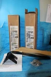 Large Gate Gear Hardware Drive Black Aluminum Garden Hinge Lot Of 2 Set. Fixed Price $24.70.