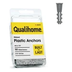 Qualihome Drywall Anchors Premium Quality Ribbed Lightweight Plastic .... Fixed Price $14.56.