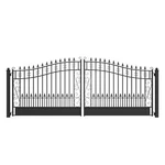 Aleko Venice Style Garden Yard Steel Dual Driveway Gate 16' High Quality. Fixed Price $2799.00.