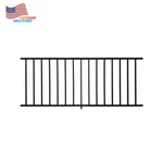 Weatherables Stanford 36 In. 72 Textured Black Aluminum Railing Kit. Fixed Price $335.40.