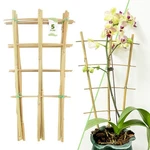 16INCH 5PACK Bamboo Trellis For Climbing Plants, Garden Ladder Po.... Fixed Price $18.42.