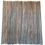 Backyard X-scapes Slat Fence Beige Natural Raw Split Bamboo 72 In. H. Fixed Price $77.51.