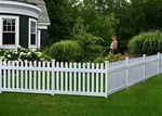 Zippity Outdoor Products ZP19002 Fence Newport 36"H X 72"W White 673995190027. Fixed Price $135.35.