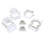 Armorguard Deluxe White Plastic Stair Rail Hardware Kit Fiberon Exterior. Fixed Price $20.38.
