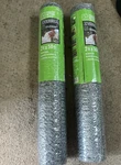 Everbilt 1 In. Mesh Ft. X 50 20-GAUGE Galvanized Steel Poultry Net ( 2PK ). Fixed Price $59.98.
