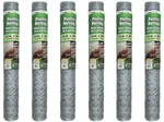 Mat 308474B 24" X 50' Ft 2" Mesh Galvanized Poultry Netting Fencing - Pack Of 6. Fixed Price $99.93.