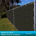 Ifenceview 10'X3'-10'X100' Black Privacy Screen Mesh Awning Canopy Patio. Fixed Price $680.99.