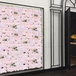 6PCS Diy Fashion Artificial Rose Flower Wall Panel Wedding Backdrop Decoration. Fixed Price $63.59.